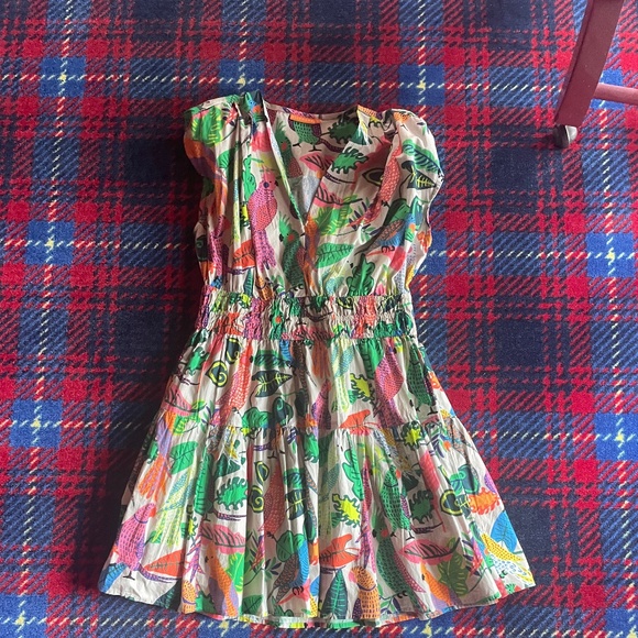 Oliphant dress L parrots swing - Picture 3 of 3